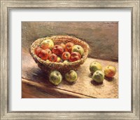 A Bowl of Apples, 1880 Fine Art Print