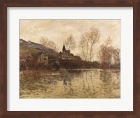 The Flood at Giverny, c.1886 Fine Art Print