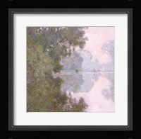Morning on the Seine, near Giverny, 1896 Fine Art Print