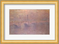 The Thames at London, Waterloo Bridge, 1903 Fine Art Print