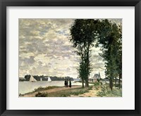 The Banks of the Seine at Argenteuil, 1872 Fine Art Print