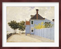 The Blue House, Zaandam Fine Art Print