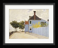 The Blue House, Zaandam Fine Art Print