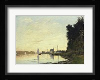 Argenteuil, Late Afternoon, 1872 Fine Art Print