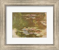 Water Lilies, Reflected Willow, c.1920 Fine Art Print