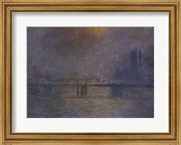 Charing Cross Bridge, The Thames Fine Art Print