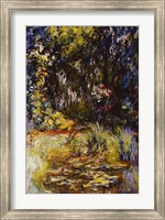 Corner of a Pond with Waterlilies, 1918 Fine Art Print