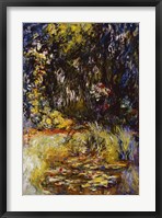 Corner of a Pond with Waterlilies, 1918 Fine Art Print