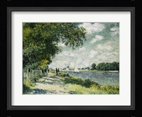 The Seine at Argenteuil, 1875 Fine Art Print