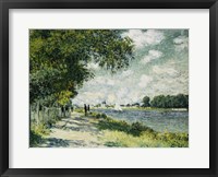 The Seine at Argenteuil, 1875 Fine Art Print