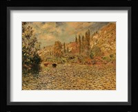 The Seine at Vetheuil Fine Art Print