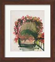 Roses arches, Giverny, 1912-13 Fine Art Print