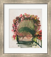 Roses arches, Giverny, 1912-13 Fine Art Print