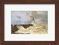 The Quay at Le Havre, 1868 Fine Art Print