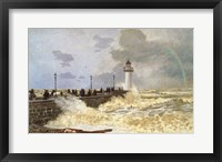 The Quay at Le Havre, 1868 Fine Art Print