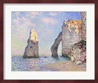 The Cliffs at Etretat, 1885 Fine Art Print