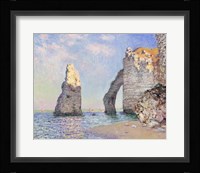 The Cliffs at Etretat, 1885 Fine Art Print