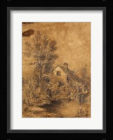 La Lezarde shores, 1856 Fine Art Print