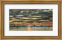 Sunset Over the Sea Fine Art Print