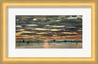 Sunset Over the Sea Fine Art Print