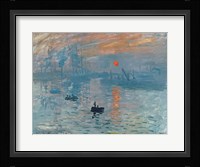 Impression: Sunrise, 1872 Fine Art Print
