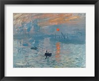 Impression: Sunrise, 1872 Fine Art Print