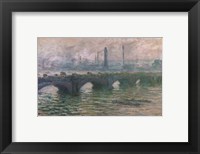 Waterloo Bridge, 1901 Fine Art Print