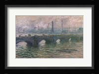 Waterloo Bridge, 1901 Fine Art Print