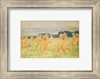 The Small Haystacks, 1887 Fine Art Print