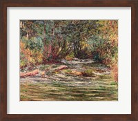 The River Epte at Giverny, 1884 Fine Art Print
