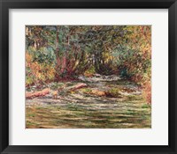 The River Epte at Giverny, 1884 Fine Art Print