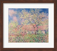 Springtime at Giverny, c.1880 Fine Art Print