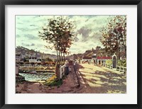 The Seine at Bougival, 1869 Fine Art Print