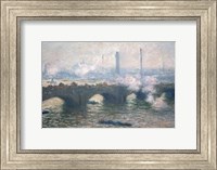 Study of Waterloo Bridge at Dusk, 1903 Fine Art Print