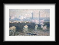 Study of Waterloo Bridge at Dusk, 1903 Fine Art Print