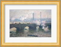 Study of Waterloo Bridge at Dusk, 1903 Fine Art Print