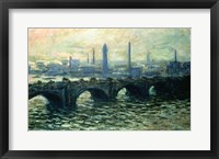 Waterloo Bridge, 1902 Fine Art Print