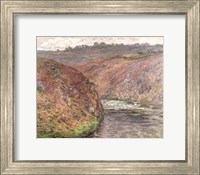 View of the River Creuse on a cloudy day, 1889 Fine Art Print