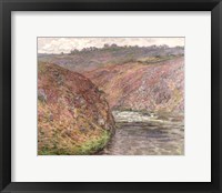 View of the River Creuse on a cloudy day, 1889 Fine Art Print