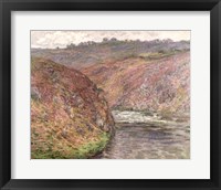 View of the River Creuse on a cloudy day, 1889 Fine Art Print