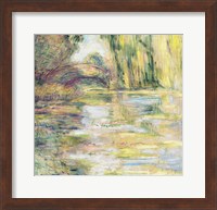 Waterlily Pond: The Bridge Fine Art Print