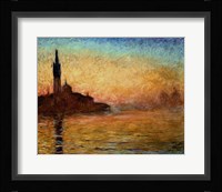 View of San Giorgio Maggiore, Venice by Twilight, 1908 Fine Art Print