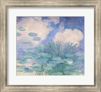 Waterlilies, 1914-17 reflection Fine Art Print