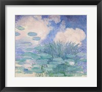 Waterlilies, 1914-17 reflection Fine Art Print