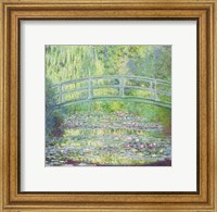 The Waterlily Pond with the Japanese Bridge, 1899 Fine Art Print