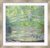 The Waterlily Pond with the Japanese Bridge, 1899 Fine Art Print