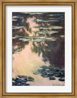 Waterlilies with Weeping Willows, 1907 Fine Art Print
