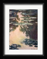 Waterlilies with Weeping Willows, 1907 Fine Art Print