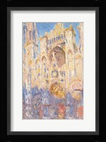 Rouen Cathedral, Effects of Sunlight, Sunset, 1892 (oil on canvas) Fine Art Print