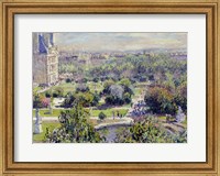 View of the Tuileries Gardens, Paris, 1876 Fine Art Print